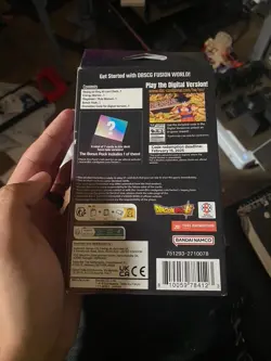 DRAGONBALL SUPER CARD GAME FUSION WORLD, STARTER DECK-SON GOKU- - Image 2