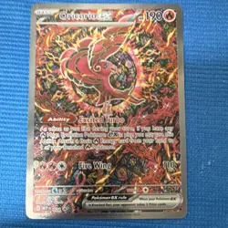 Pokemon Oricorio EX Full Art Promo Holo Mega Evolution 190 HP 024 Card - Image 1
