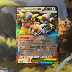 Mega Kangaskhan ex (MEP 25) black star promo Pokemon card - Image 1