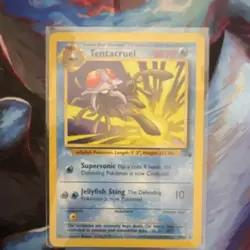 Tentacruel 44/62 Fossil Unlimited Regular 60 HP Uncommon Pokemon TCG Card - Image 1
