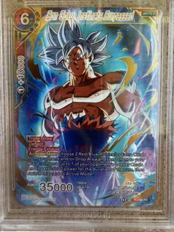 Son Goku, Instincts Surpassed (Gold Foil Stamped) promo card (#P-198 PR) - Image 2