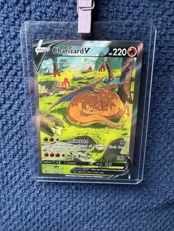 Charizard V SWSH260 Sword & Shield Promo Card Near Mint Condition - Image 1