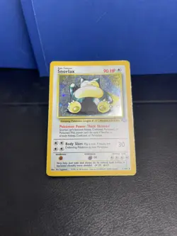 Original 1999 Pokemon Card Snorlax 11/64 Jungle Holo - Image 2