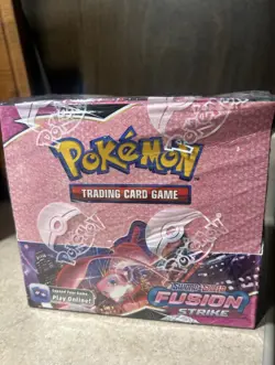 Pokemon TCG Sword & Shield Fusion Strike SEALED BOOSTER BOX 36 Packs Cards 2021 - Image 1
