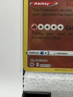 Pokemon TCG Radiant Charizard Crown Zenith Card 020/159 Radiant Rare Holo - Image 1