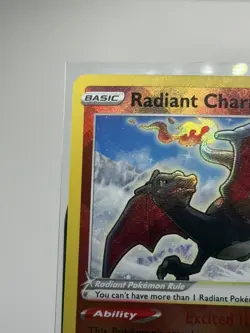 Pokemon TCG Radiant Charizard Crown Zenith Card 020/159 Radiant Rare Holo - Image 4