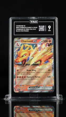 Charizard ex 161 Sv: Scarlet & Violet Promo Cards Holo TAG 9 - Image 1