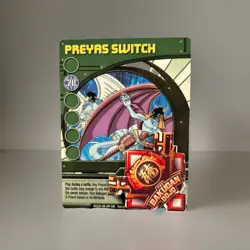 Bakugan Preyas Switch 🟢 Green Ability Card 43/48b Preyas Angelo Diablo - Image 4
