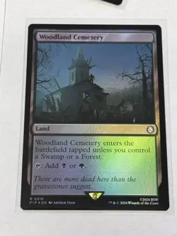 Woodland Cemetery Universes Beyond: Fallout Foil #316 - Image 1