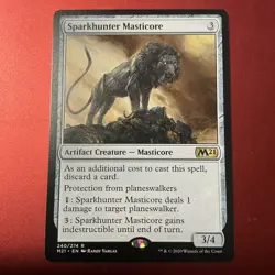 Sparkhunter Masticore Magic Core Set 2021 M21 Magic the Gathering MTG - Image 1