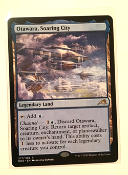 Otawara, Soaring City 271/302 Magic the Gathering Rare Legendary Land - Image 1