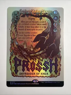 Prossh, Skyraider of Kher (Rainbow Foil) Secret Lair Drop Foil - Image 1