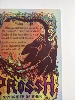 Prossh, Skyraider of Kher (Rainbow Foil) Secret Lair Drop Foil - Image 3