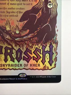 Prossh, Skyraider of Kher (Rainbow Foil) Secret Lair Drop Foil - Image 4