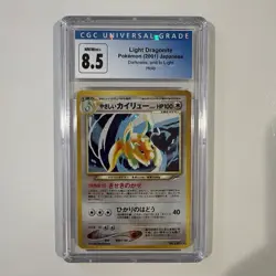 Pokemon TCG Light Dragonite Card #149 Japanese CGC 8.5 - Image 1