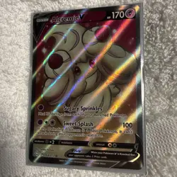 Alcremie V Full Art 064/072 Shining Fates Holo Ultra Rare Pokemon TCG - Image 2