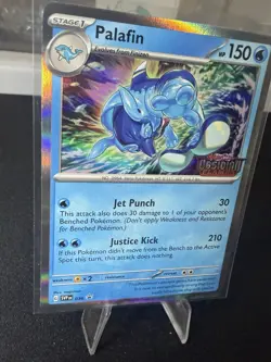 Pokemon Card Palafin SVP EN 036 SV03: Obsidian Flames Promo Stamped NM - Image 2