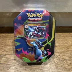 Pokemon TCG: Mega Charizard Tin - Mega Charizard X Ex - BRAND NEW & SEALED - Image 1