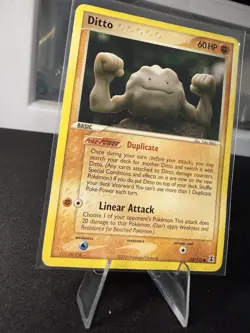 Ditto 62/113 Delta Species Era Pokemon Card LP-MP Clay Artwork Vintage - Image 2