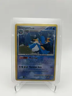 Swampert 9/106 Holo Rare Pokemon Cards - DP Great Encounters - MP Condition - Image 1
