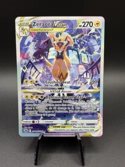 Pokemon TCG Zeraora VSTAR GG43/GG70 Crown Zenith: Galarian Gallery Holo - Image 1