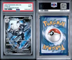 2025 POKEMON MEG EN-MEGA EVOLUTION #150 STEELIX PSA 9 - Image 3