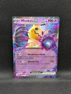 Mimikyu ex 069/159 DOUBLE RARE HOLO Journey Together Sv09 Pokemon English Foil - Image 3