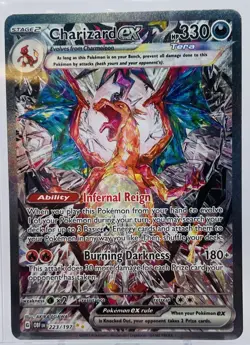 Charizard 223/197 Sv: Pokemon Obsidian Flames SIR Special Illustration Rare - Image 3