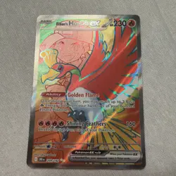 Pokemon TCG - Ethan's Ho-Oh ex 209/182 Sv10: Destined Rivals Holo Full Art NM - Image 1