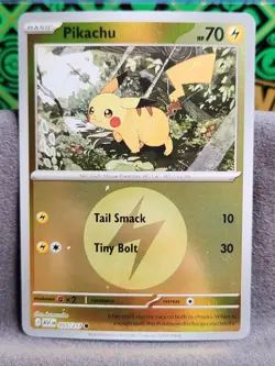Pikachu 055/217 Electric Energy Reverse Holo Pokemon Ascended Heroes - Image 1