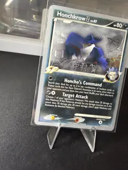 Honchkrow SP 77/127 Pokemon World Championships 2009 Team Galactic LP Rare - Image 2