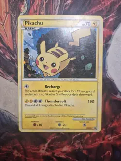 Pikachu HGSS03 HGSS Holo 2010 - Black Star Promo - LP/MP - English - Pokemon TCG - Image 1