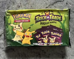 Pokemon Pokemon Halloween Trick or Trade 50 Mini Packs Sealed BOOster Bundle - Image 1