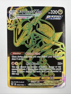 Pokemon TCG Rayquaza VMAX TG29/TG30 Full Art Near Mint Condition - Image 1
