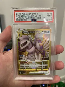 2022 Pokemon Origin Forme Palkia VSTAR 208/189 SWSH Astral Radiance PSA 9 MINT - Image 1