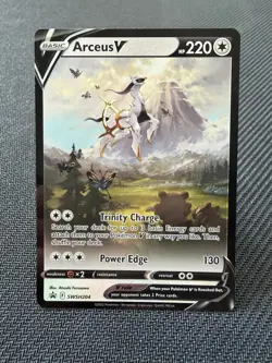 Arceus V #SWSH204 Black Star Promo Pokemon TCG Holo Rare - Image 1