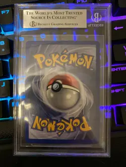 2000 POKEMON GYM CHALLENGE HOLO-1ST ED #13 MISTY'S GYARADOS BGS 9 - Image 2