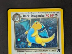 MP Pokemon Dark Dragonite 5/82 Team Rocket Holo - Image 2