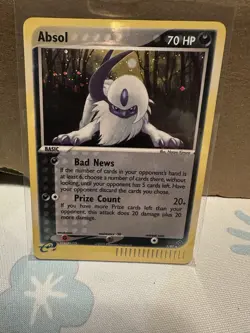 Absol 1/97 Holo Rare Dragon set EX Era E-Reader Pokemon TCG - Image 1