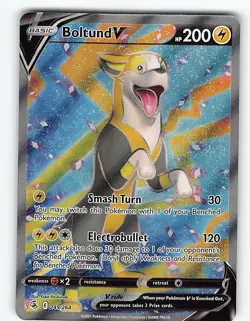BOLTUND V 249/264 RARE ULTRA FUSION STRIKE POKEMON NM - Image 2