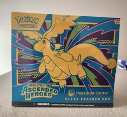 Pokemon TCG Mega Evolution Ascended Heroes ETB Pokemon Center New & Sealed - Image 1