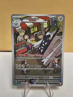 Pokemon TCG Archaludon 155/142 Stellar Crown Illustration Rare Free Shipping! - Image 1