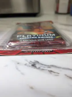 2009 Pokemon Platinum Supreme Victors Booster in Blister (CHARIZARD ART) - Image 2