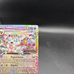 Sylveon ex 041/131-Pokemon-Double Rare *Stamped* Holo-Prismatic Evolutions - NM - Image 2