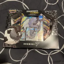 2020 Pokemon TCG Champions Path Dubwool V Box Collection Black Star New Sealed - Image 1