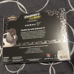 2020 Pokemon TCG Champions Path Dubwool V Box Collection Black Star New Sealed - Image 5