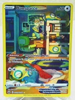 Dunsparce GG23/GG70 Ultra Rare Crown Zenith: Galarian Gallery Pokemon TCG NM - Image 1