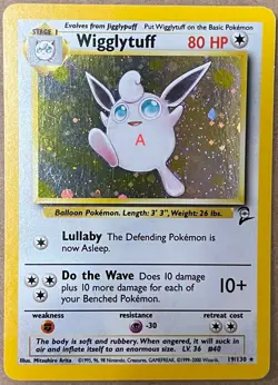 Pokemon Wigglytuff 19/130 Base2 - Rare Holo - Image 4