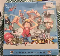 ONE PIECE LUFFY ANIME King of Pirate CCG TCG RARE 1 Booster Packs Trading Cards - Image 1