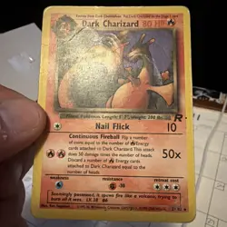 Pokemon Dark Charizard TCG Non-Holo Rare Card 21/82 - Image 2